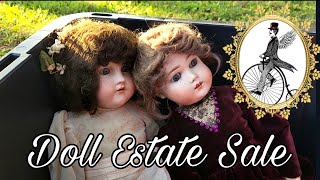 A Doll Collectors Estate Sale Over 200 Dolls [upl. by Suiratnauq406]