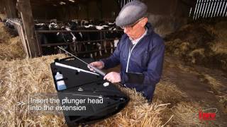 Innovative bovine insemination tool  IMV AlphaVision full version [upl. by Enaz]