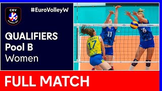 Sweden vs Ukraine  CEV EuroVolley 2021 Qualifiers Women [upl. by Salkin]