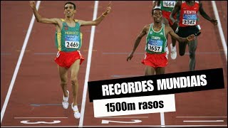 CORRIDA RECORDES MUNDIAIS 1500m [upl. by Ver]