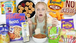 I ONLY ATE CHILDHOOD FOODS FOR 24 HOURS [upl. by Theola]