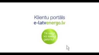 Maksā par elektrību klientu portālā elatvenergolv [upl. by Annabell307]