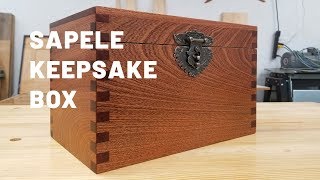 Keepsake Box Using Box Joints [upl. by Cher229]