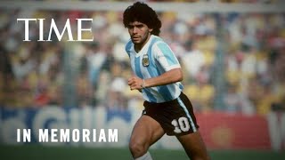 Diego Maradona In Memoriam  TIME [upl. by Adehsor]