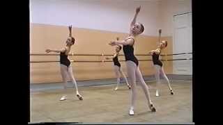 Vaganova Ballet Academy  girls 2nd class [upl. by Yentuoc180]