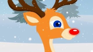 Rudolph The Red Nosed Reindeer  Christmas Carols For Kids With Lyrics [upl. by Eizzo]