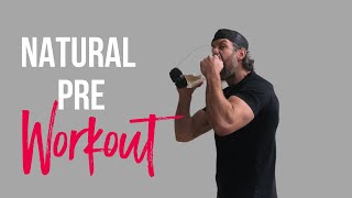 Homemade NATURAL PreWORKOUT Recipe Drink  School of Calisthenics [upl. by Ivon]