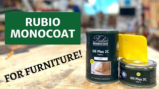 How to Apply Rubio Monocoat to Furniture [upl. by Adnahsam217]