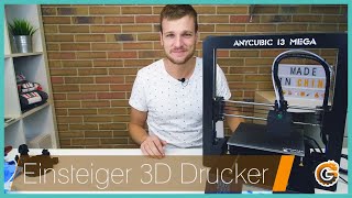 Anycubic I3 MEGA Der beste Anfänger3DDrucker  Test  Deutsch [upl. by Akialam]