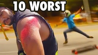 TOP 10 WORST Skate Accidents BLOOD ALERT  JOOGSQUAD PPJT [upl. by Ranchod159]