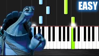 Kung Fu Panda  Oogway Ascends  EASY Piano Tutorial by PlutaX [upl. by Hayotal]