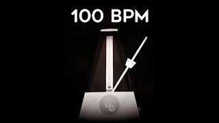 100 BPM Metronome [upl. by Cozmo]