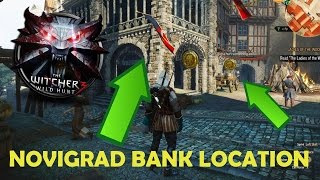 The Witcher 3 Bank Location in Novigrad Change Orens and Florens to Crowns [upl. by Peony]