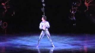 Anthony Gatto performance in Cirque du Soleils Kooza [upl. by Penthea]