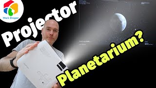 DIY Projector Planetarium  Apeman LC350 Projector Review [upl. by Hopfinger]