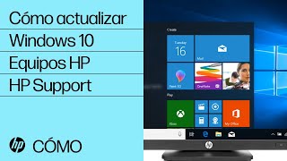 Cómo actualizar Windows 10  Equipos HP  HP Support [upl. by Xeno627]