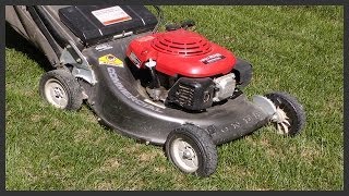 How to adjust the lawnmowers cutting height [upl. by Ylus]