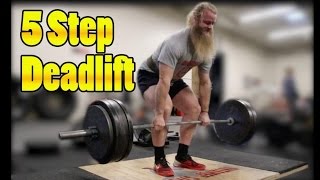 How To Deadlift Starting Strength 5 Step Deadlift [upl. by Ailee]