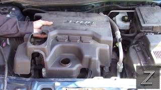 How to remove the engine cover from a Chevy Equinox [upl. by Ule]