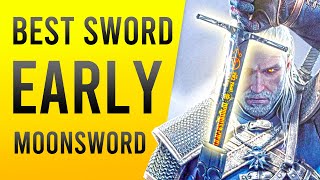 Witcher 3 Best Sword EARLY Location – The MoonBlade Silver Sword Relic Starter Guide [upl. by Allez]