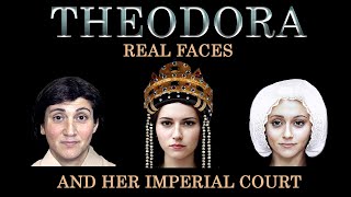 Byzantine Emperors  Empress Theodora  Real Faces  The Imperial Court [upl. by Ikey361]