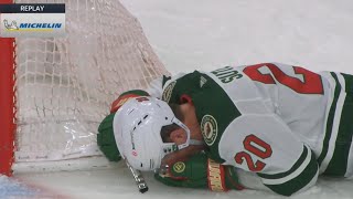 Ryan Reaves Takes Interference Penalty On Ryan Suter [upl. by Akinhoj]