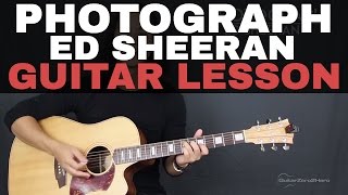 Photograph Ed Sheeran Guitar Tutorial Lesson Acoustic [upl. by Annenn]