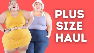 Plus Size Try On Haul Comfy Clothing and Athleisure Wear [upl. by Junette878]