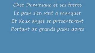 Soeur Sourire  Dominique lyrics [upl. by Notsnhoj207]