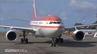 Pilotseyetv  LTU Airbus A330 Malediven Descent amp Arrival English Subtitles [upl. by Adnohr]