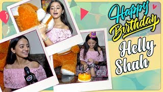 Helly Shah Birthday Celebration  Exclusive Interview  TellyMasala [upl. by Rim]