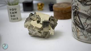 Pyrite How to Use Pyrite Crystal for Wealth [upl. by Yrffej]