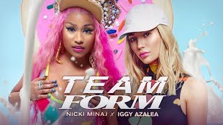 Nicki Minaj amp Iggy Azalea  TEAM FORM quotGood Form x Teamquot 🍪 Mashup  MV [upl. by Asyen639]