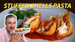 How to Make STUFFED SHELLS PASTA Like an Italian [upl. by Broeder587]