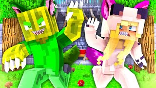 ISY amp FLO als BABY WERWOLF im GEFÄNGNIS  Minecraft GEFÄNGNIS [upl. by Bicknell]