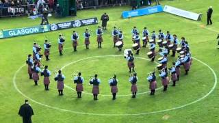 World Pipe Band Championships 2013 Medley  Dowco Triumph Street Pipe Band [upl. by Navlys]