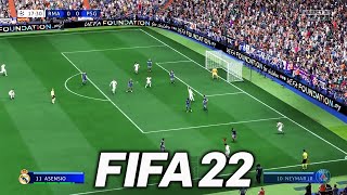 FIRST OFFICIAL FIFA 22 GAMEPLAY [upl. by Elraet]