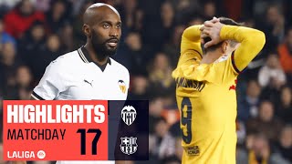 Resumen de Valencia CF vs FC Barcelona 11 [upl. by Mabel]