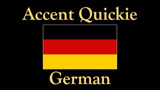 Accent Quickie  German [upl. by Petua]