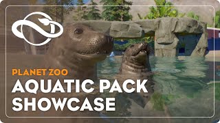 Planet Zoo  Aquatic Pack Showcase [upl. by Karli]