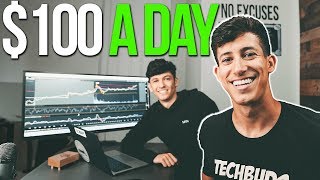 HOW TO MAKE 100 A DAY AS A BEGINNER INVESTOR [upl. by Thacker]