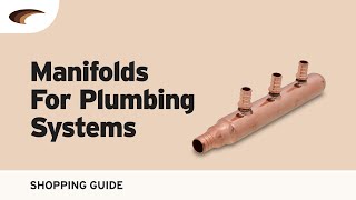 Manifolds for Plumbing Systems [upl. by Aisor]