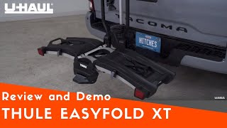 Thule Easyfold XT 2 Bike Rack Review and Demo [upl. by Ninnetta]