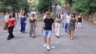 Night Fever  BeeGees Line Dance Uploaded August 102020 [upl. by Ninette]