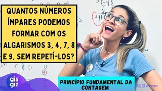 PRINCÍPIO FUNDAMENTAL DA CONTAGEM PFC  ANÁLISE COMBINATÓRIA [upl. by Lenahs911]