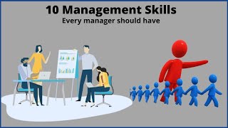 Management skills  10 Management skills every manager should have [upl. by Ritter]