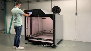 Builder Extreme 3000 PRO  Large Scale 3D Printing [upl. by Onstad108]