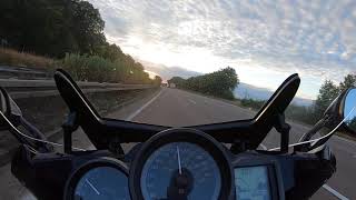 Yamaha FJR1300 top speed [upl. by Nylrahs]