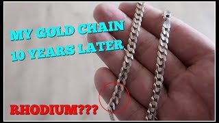 My GOLD CHAIN 10 years later [upl. by Aitnas]