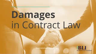 Contract Law Remedies for Breach Damages Compensatory Incidental Consequential [upl. by Neelrahc]